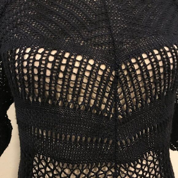 MAKE OFFER ;) Open knit mid sleeve sweater - Picture 4 of 13